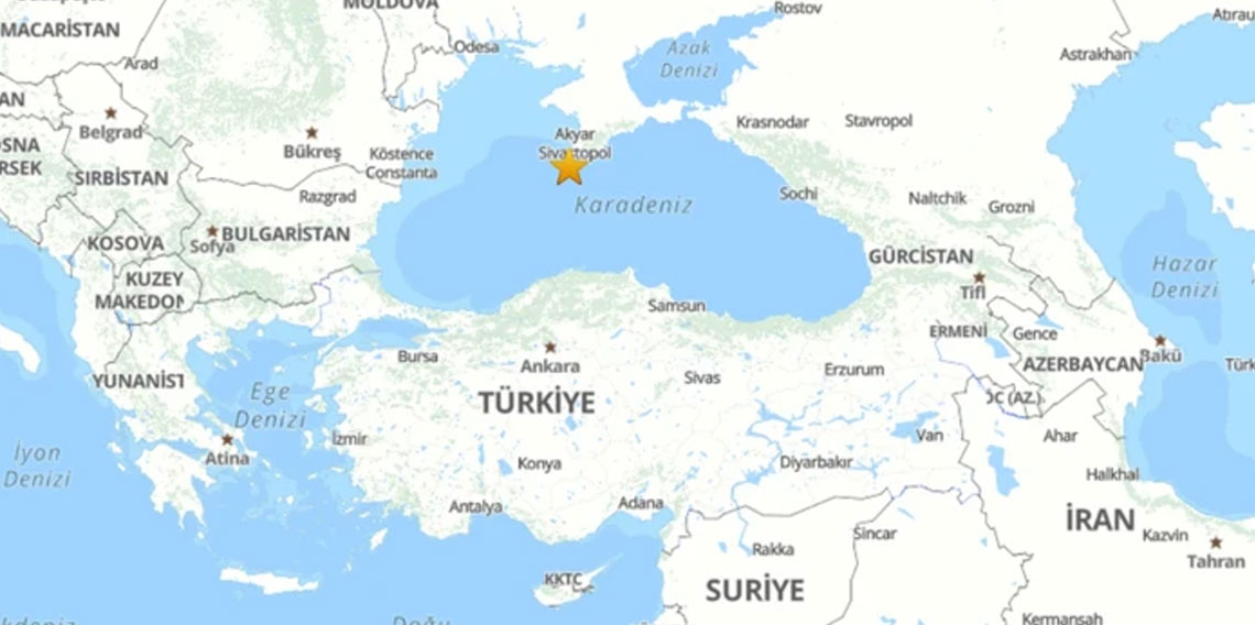 Karadeniz'de deprem oldu AFAD depremin büyüklüğünü açıkladı