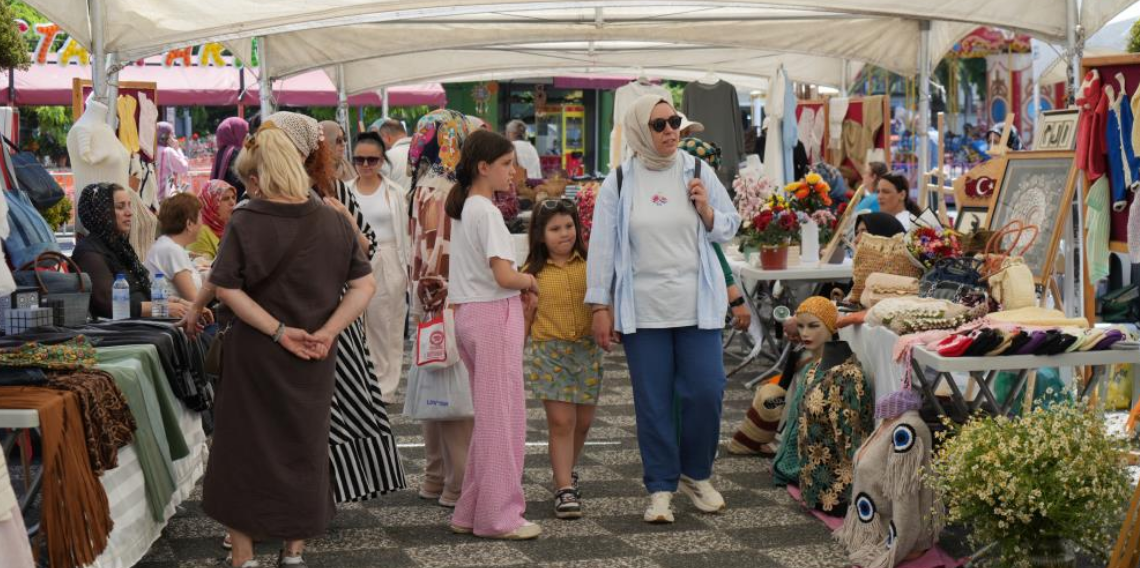 Kadınların bir yıllık emeği görücüye çıktı