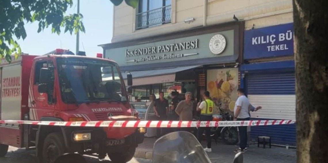 Eyüpsultan'da pastanede doğalgaz kaçağı: 5 işçi zehirlendi