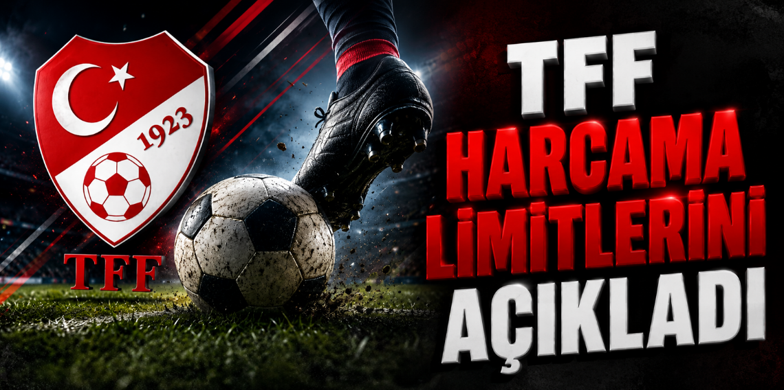 TFF 2026-2027 sezonu harcama limitlerini açıkladı!