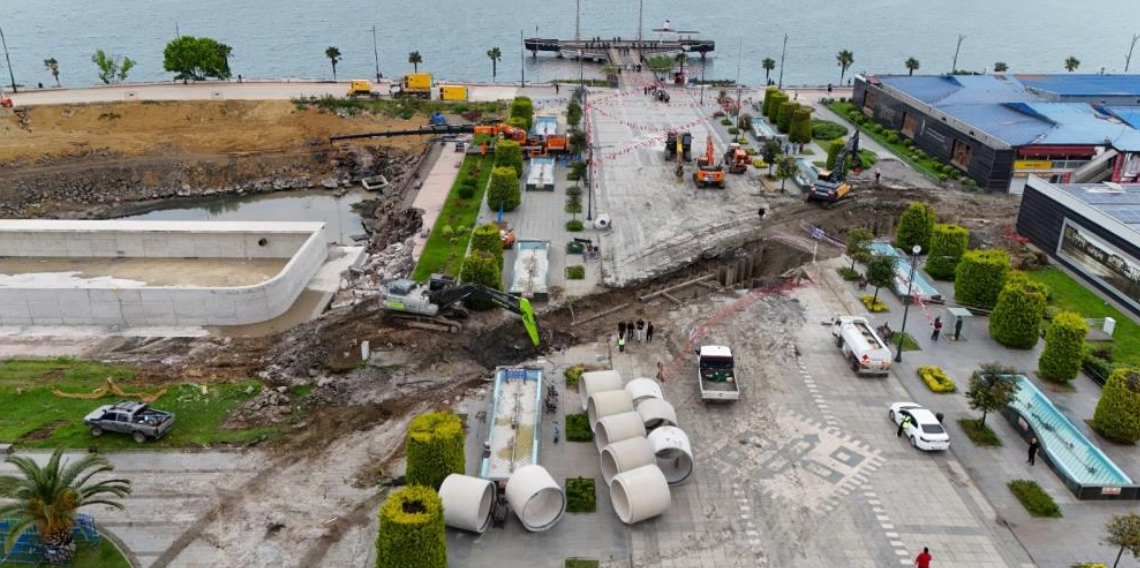 Samsun’da 211 milyon TL’lik atık su yatırımda sona yaklaşıldı