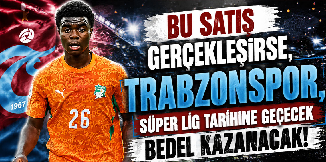 BU SATIŞ GERÇEKLEŞİRSE, TRABZONSPOR, SÜPER LİG TARİHİNE GEÇECEK BEDEL KAZANACAK!