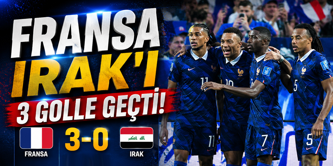 Fransa güle oynaya son 32'de!