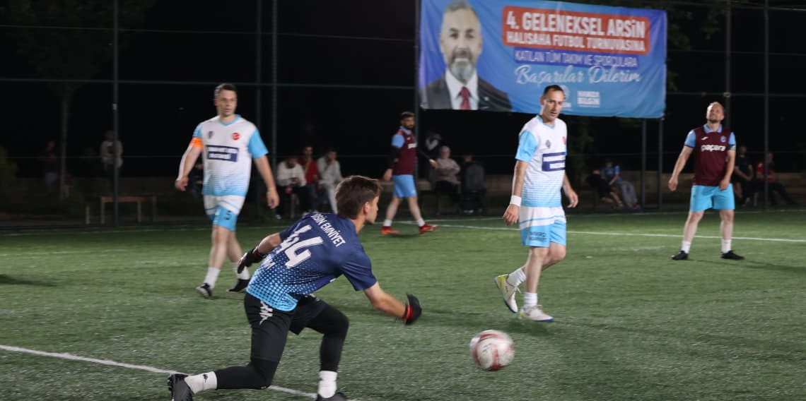 Arsin'deki Turnuvada Çeyrek Final Heyecanı