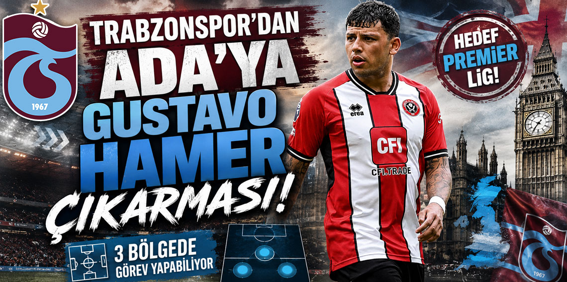 Trabzonspor'dan Ada'ya Gustavo Hamer çıkarması!