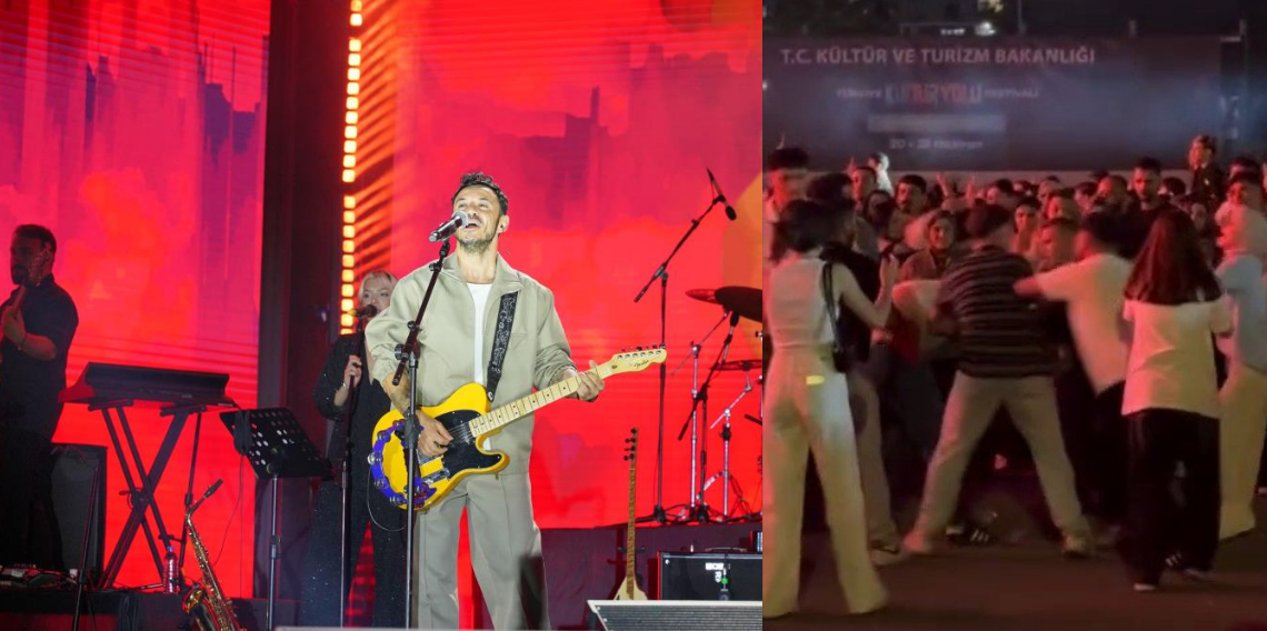 Kültür Yolu Festivali: Buray konserinde kavga