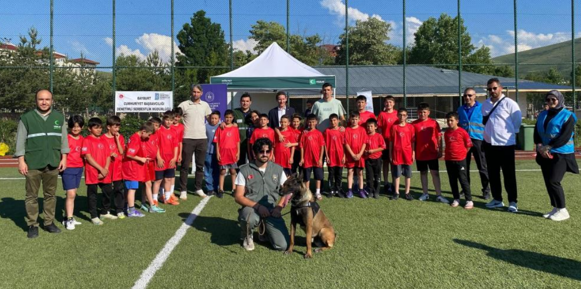 Bayburt'ta bağımlılıkla mücadelede sporun gücü vurgulandı