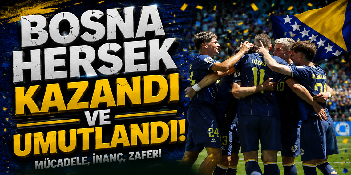 Bosna Hersek kazandı, tur için beklemeye geçti