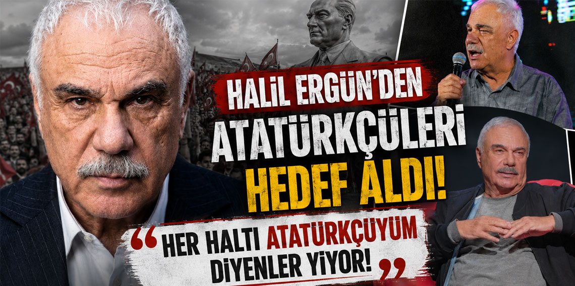 Halil Ergün'den dikkat çeken çıkış: Her haltı Atatürkçüyüm diyenler yiyor