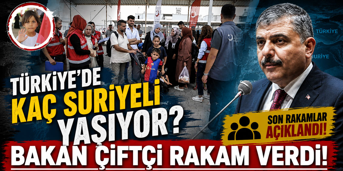 Mustafa Çiftçi: Türkiye'de yasal kalış hakkına sahip 3 milyon 632 bin 64 yabancı var