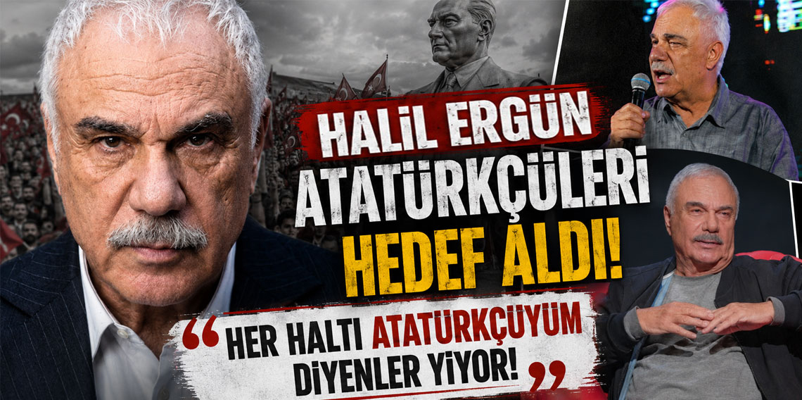 Halil Ergün'den dikkat çeken çıkış: Her haltı Atatürkçüyüm diyenler yiyor
