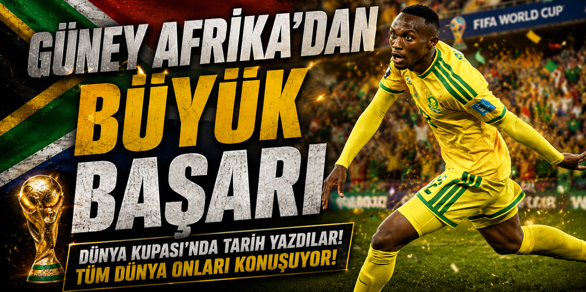Güney Afrika Dünya Kupası'nda son 32'de!