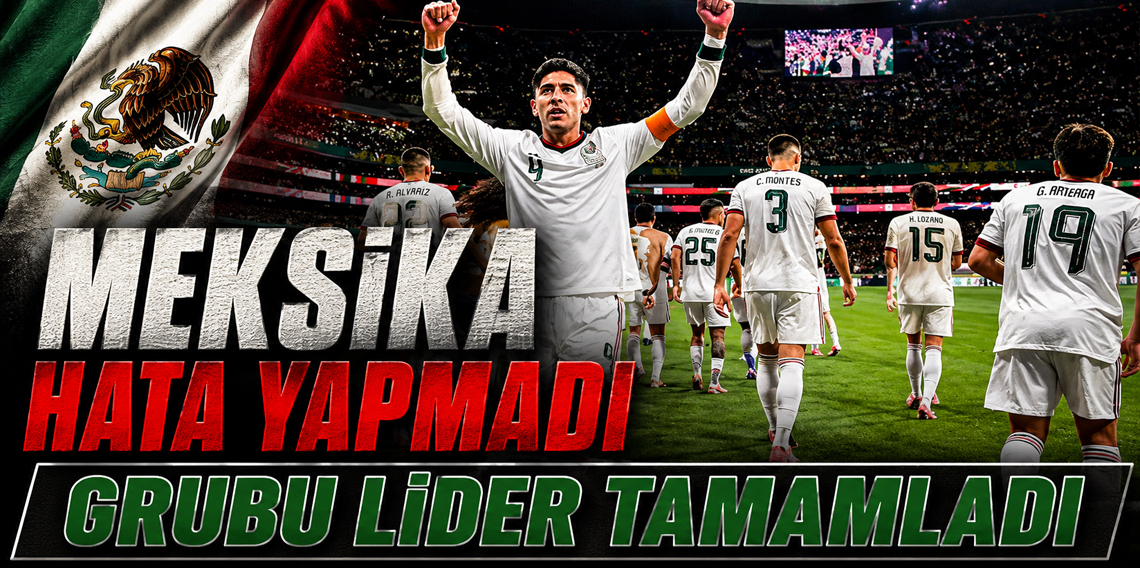 Meksika Dünya Kupası son grup maçında Çekya'yı yendi!