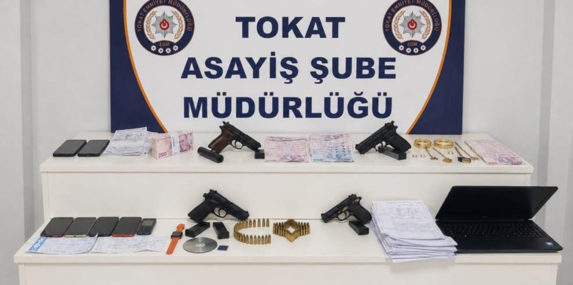 Tokat merkezli milyonluk dolandırıcılık operasyonunda 3 tutuklama