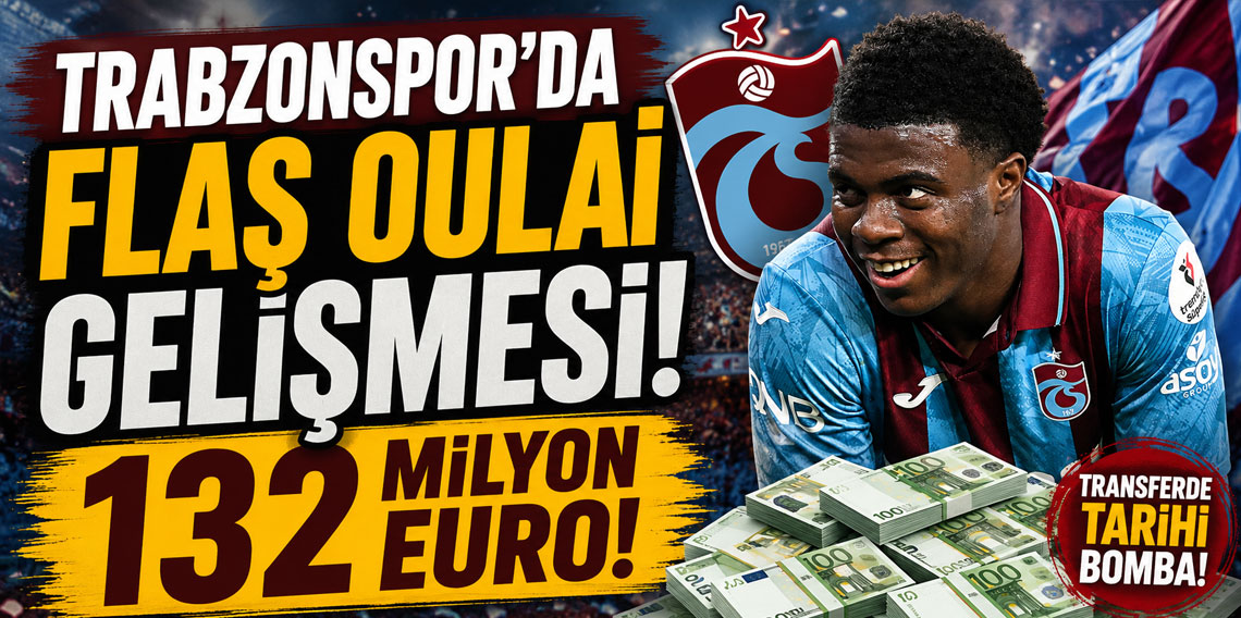 Trabzonspor'da flaş Oulai gelişmesi! 132 milyon euro!