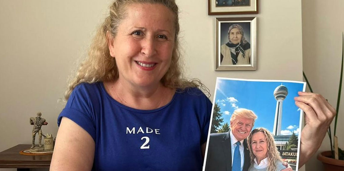 Trump'ın Türkiye'ye geleceğini öğrenen Ankaralı Necla'dan yeni hamle