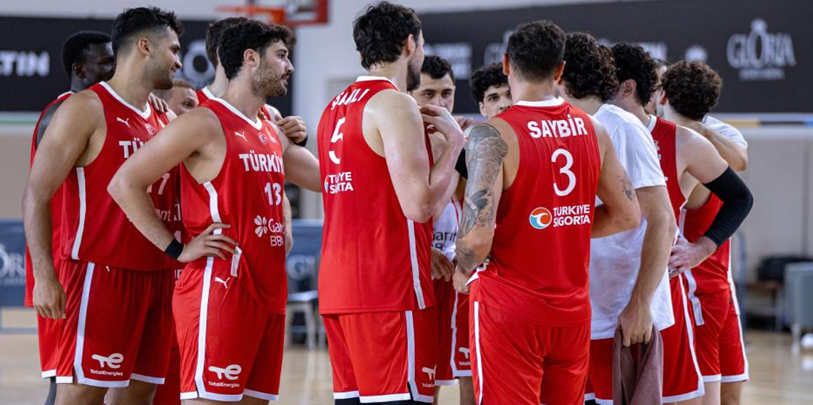 A Milli Erkek Basketbol Takımı Antalya kampını tamamladı