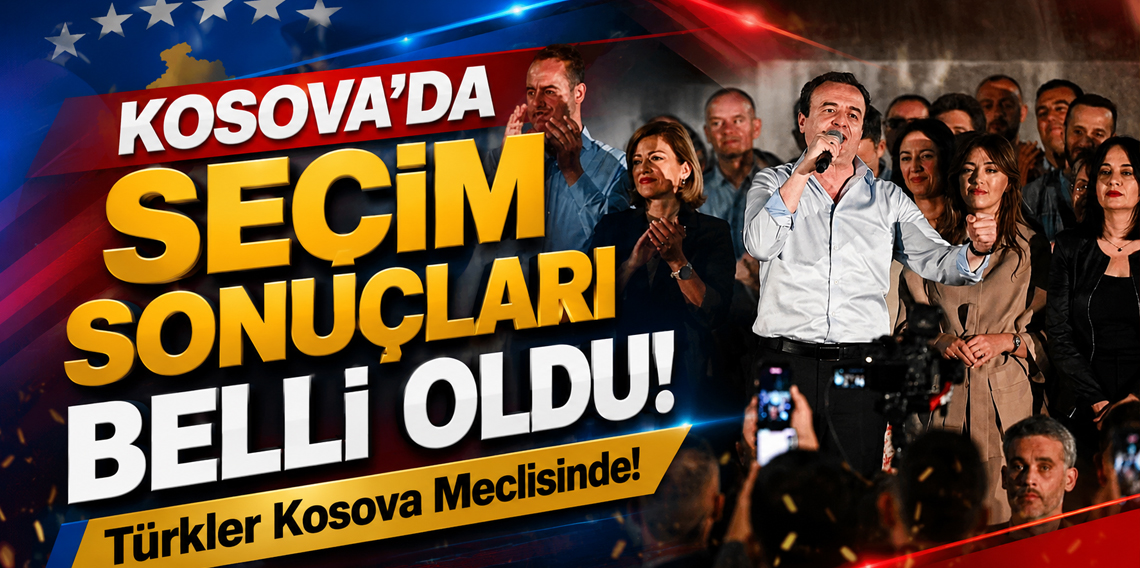 Kosova'da Seçim sonucu belli oldu: Türkler meclise girdi