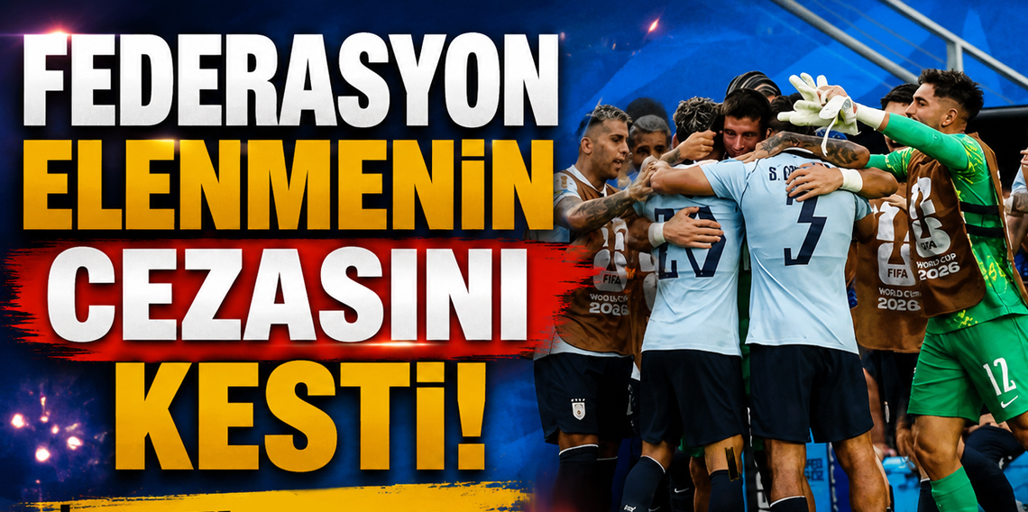 Dünya Kupası'ndan elenmişlerdi! Federasyon futbolculara cezayı kesti