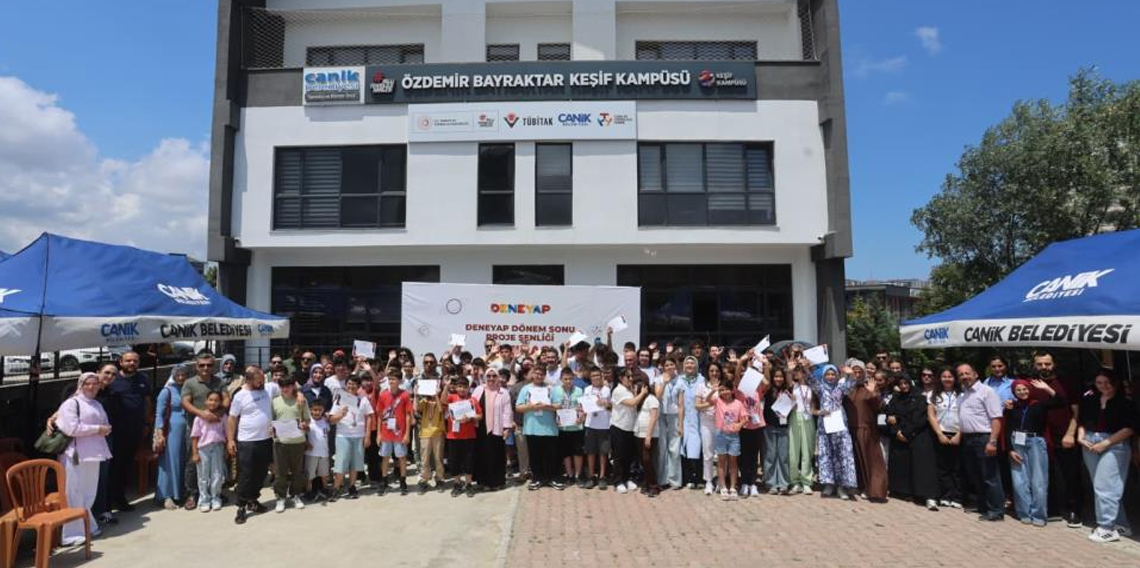 Canik Keşif Kampüsü'nde proje şenliği