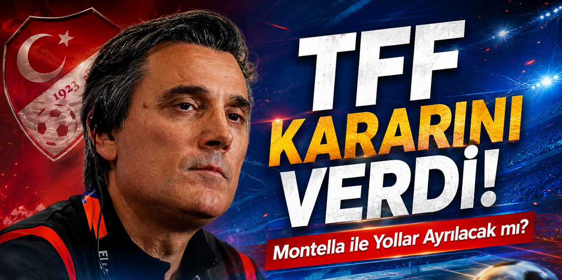 TFF'den Montella Kararı!