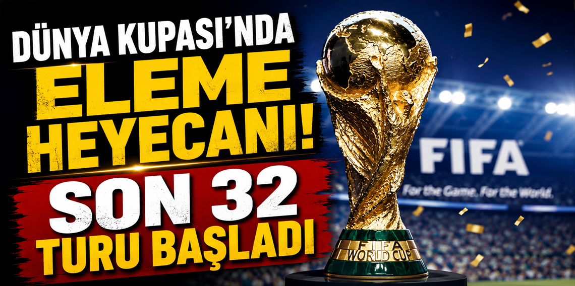 2026 Dünya Kupasında Son 32 Elemeleri Başladı! İşte Dünya Kupasında Son Durum?