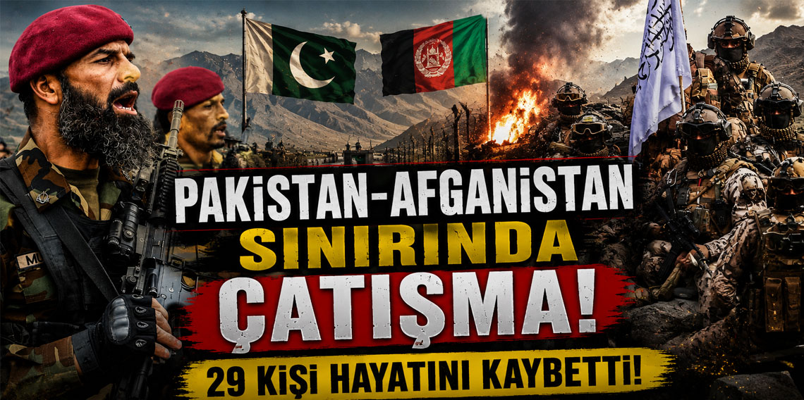 Pakistan-Afganistan sınırında çatışma! 29 kişi hayatını kaybetti