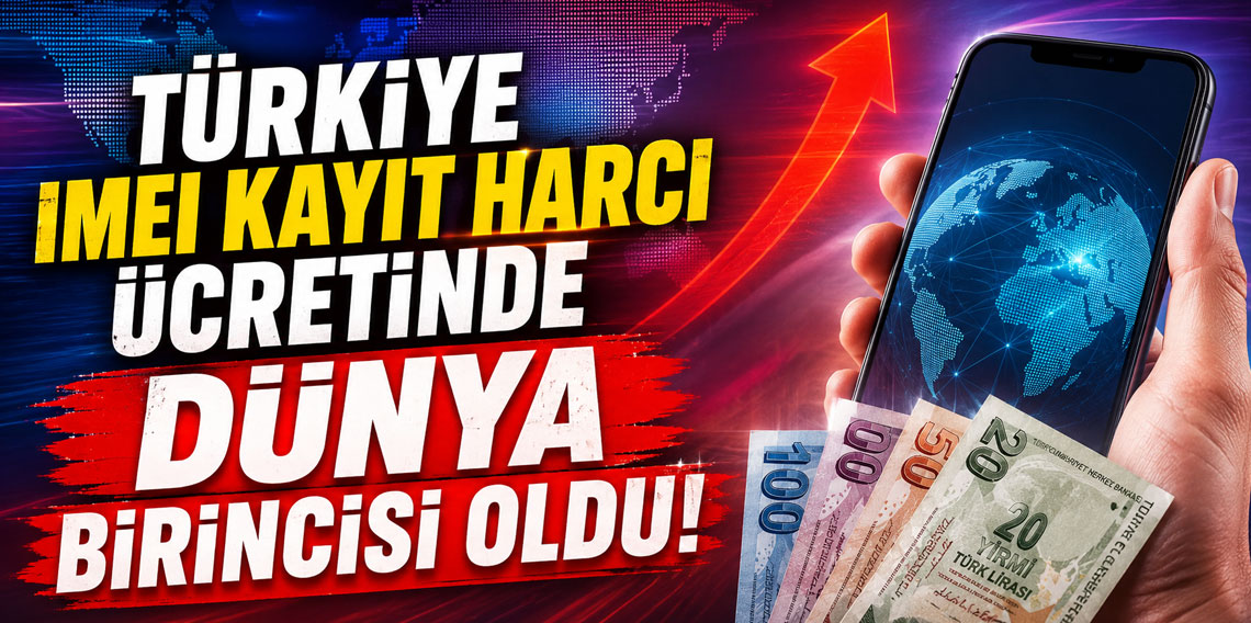 Türkiye IMEI kayıt harcı ücretinde dünya birincisi: Geri kalmış rejimleri bile solladı