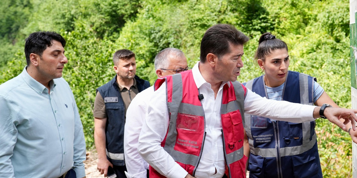 Ahmet Kaya Çağlayan Şelalesi Projesi'ni İnceledi
