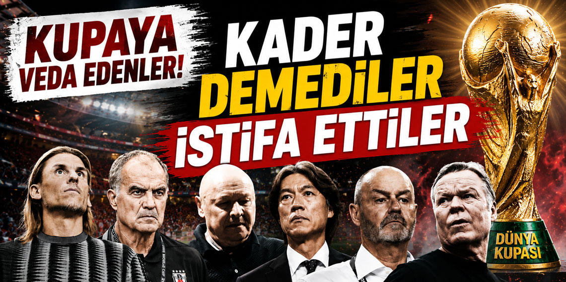 Dünya Kupası'na veda eden ülkelerde yaşanan teknik direktör istifaları