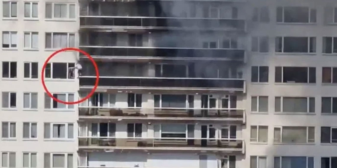 Belçika'da 10 katlı binada çıkan yangında çok sayıda kişi hayatını kaybetti