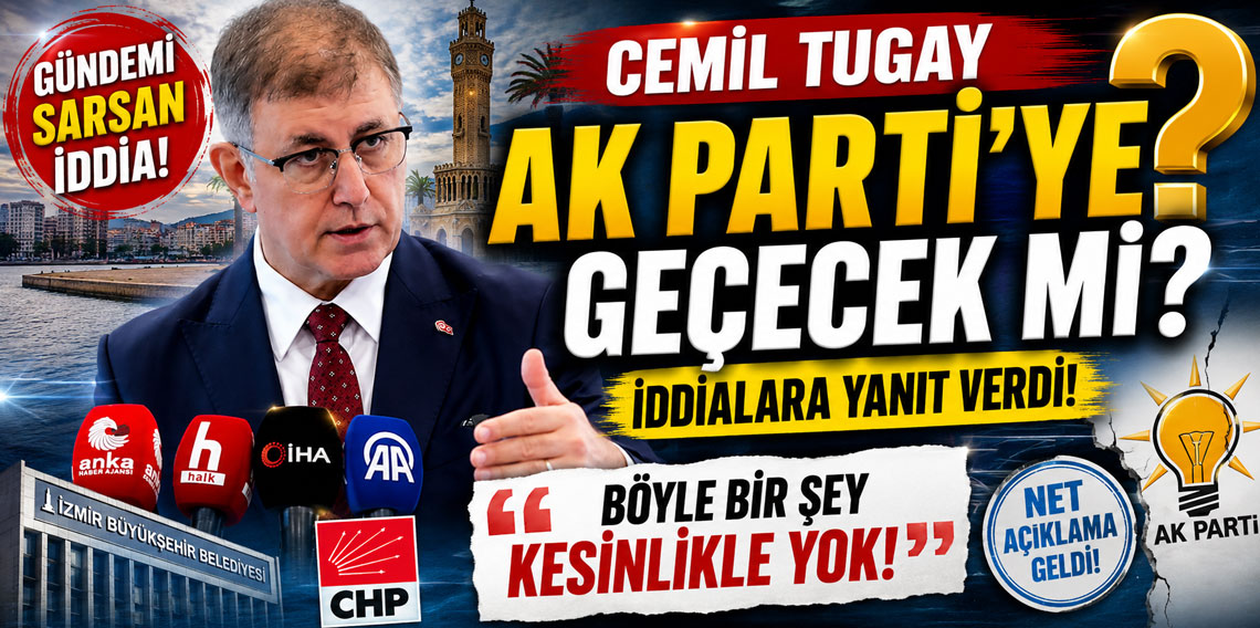 Cemil Tugay AK Parti'ye geçecek mi? İddialara yanıt verdi!