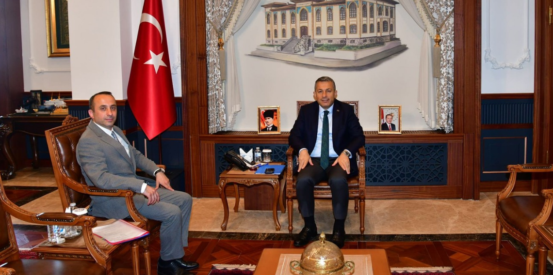 Vali Tahir Şahin'e Teşekkür Ziyareti