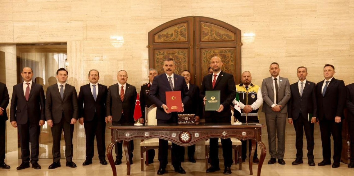 Türkiye ve Suriye arasında afet ve acil durum alanında mutabakat zaptı imzalandı
