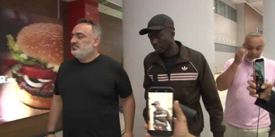 Beşiktaş'ın yeni transferi Ouattara, İstanbul'a geldi