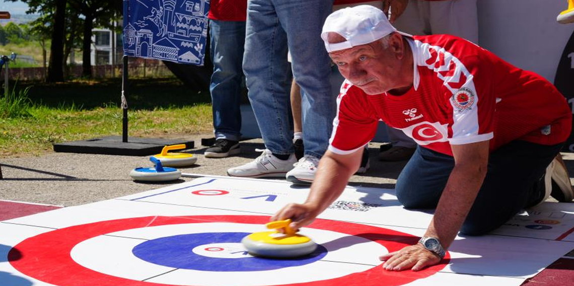 Yaşlı Olimpiyatları heyecana sahne oldu