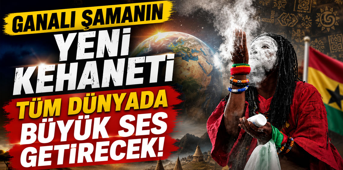Ganalı şamanın yeni kehaneti tüm dünyada büyük ses getirecek!