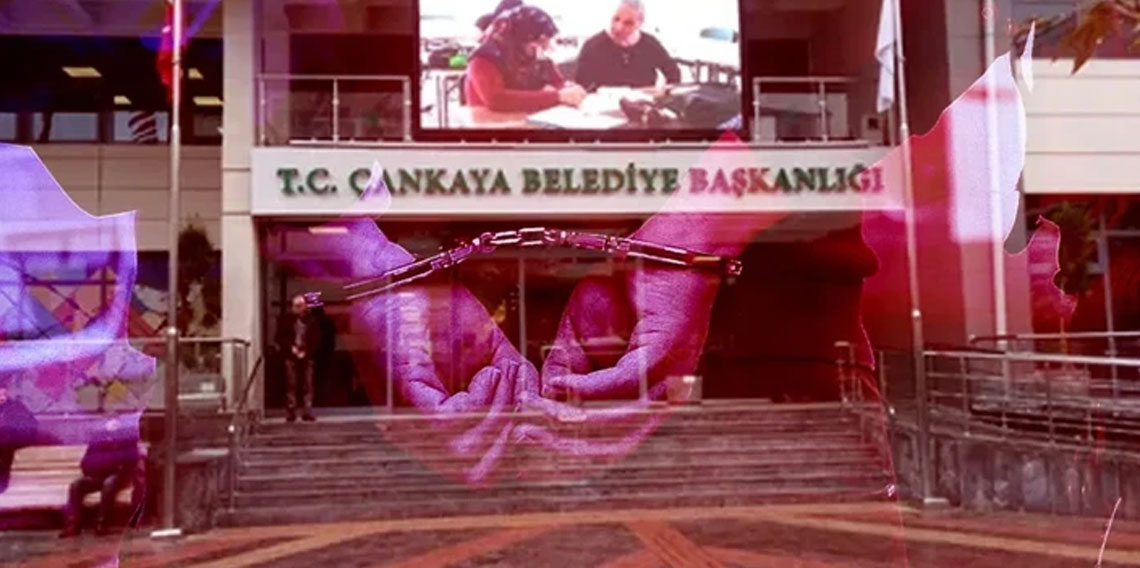 Çankaya Belediye Başkanı'nın özel kalem müdürü gözaltına alındı!