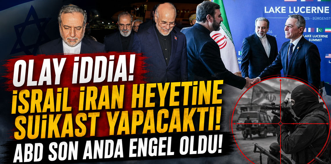 Olay iddia! İsrail İran heyetine suikast yapacaktı! ABD son anda engel oldu!