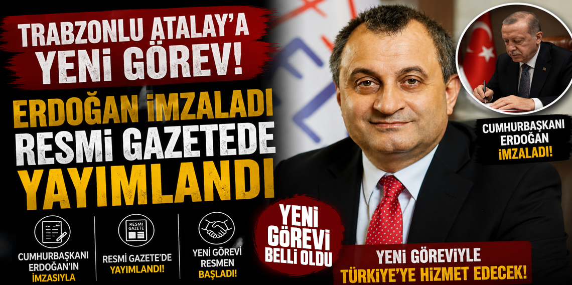 Ulaştırma ve Altyapı Bakanlığı Bakan Yardımcılığına Ahmet Hamdi Atalay atandı