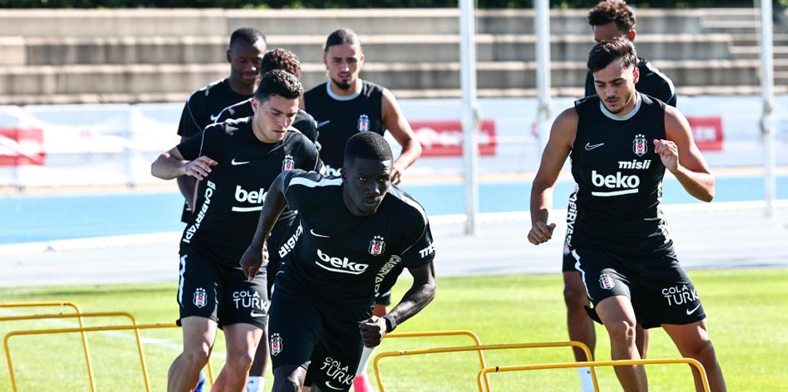Kassoum Ouattara, Beşiktaş formasıyla ilk antrenmanına çıktı