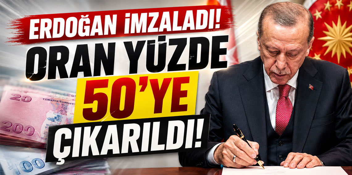Cumhurbaşkanı Erdoğan imzaladı! İşsizlik Sigortası Fonu'nda oran yüzde 50'ye çıkarıldı