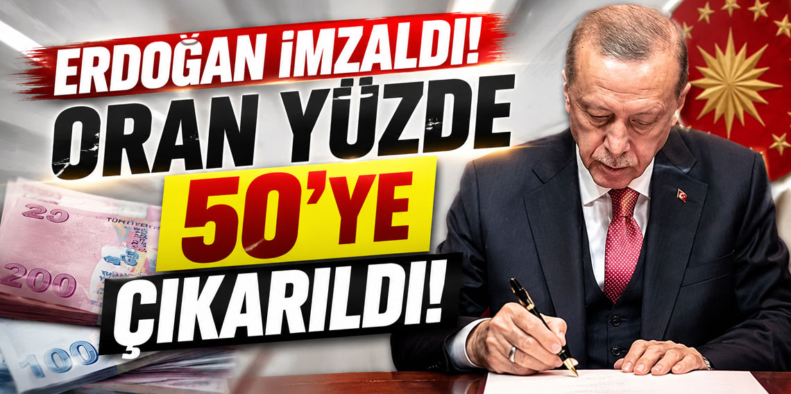 Cumhurbaşkanı Erdoğan imzaladı! İşsizlik Sigortası Fonu'nda oran yüzde 50'ye çıkarıldı
