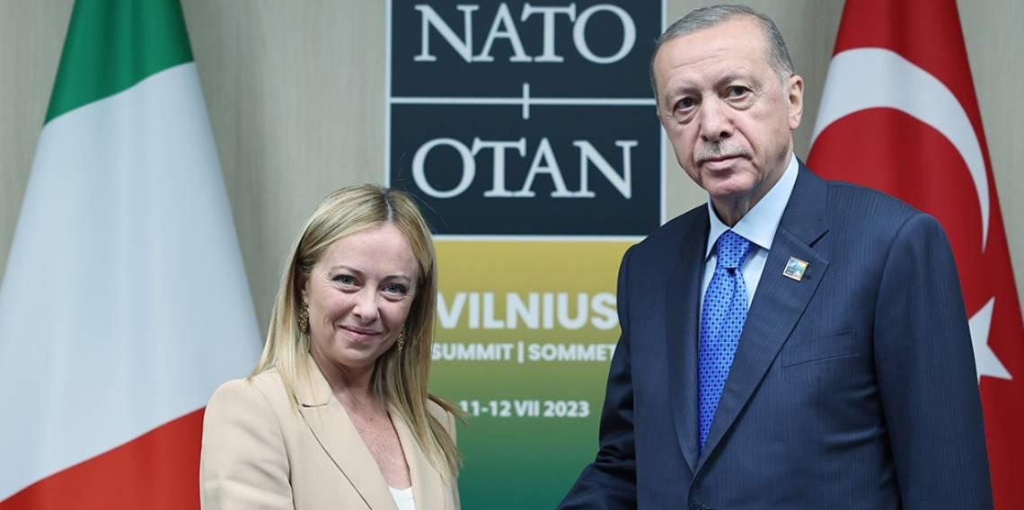 Cumhurbaşkanı Erdoğan, İtalya Başbakanı Meloni ile telefonda görüştü