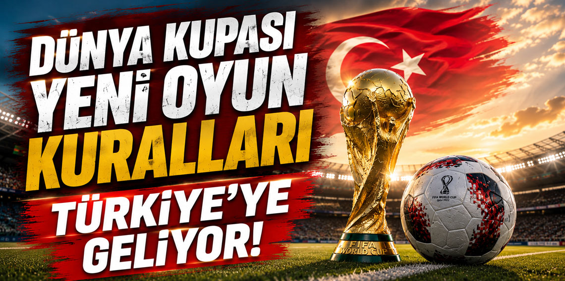 Dünya Kupası yeni oyun kuralları Türkiye'ye geliyor!