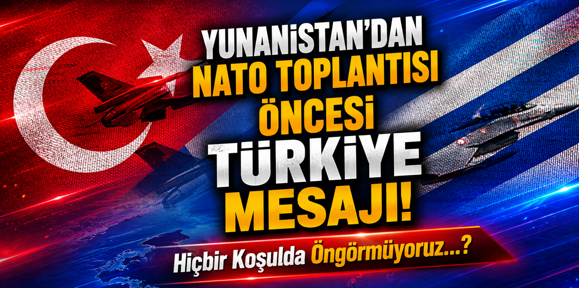 Yunanistan'dan NATO Toplantısı Öncesi Kritik Mesajlar