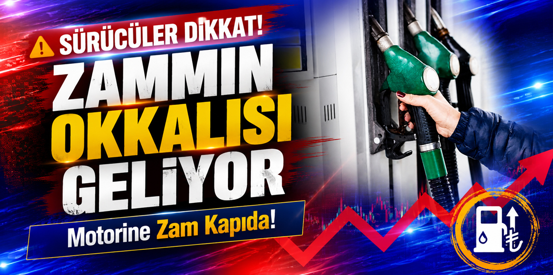 Motorine Dev Zam Geliyor! Gece Yarısından İtibaren Pompa Fiyatları Değişecek