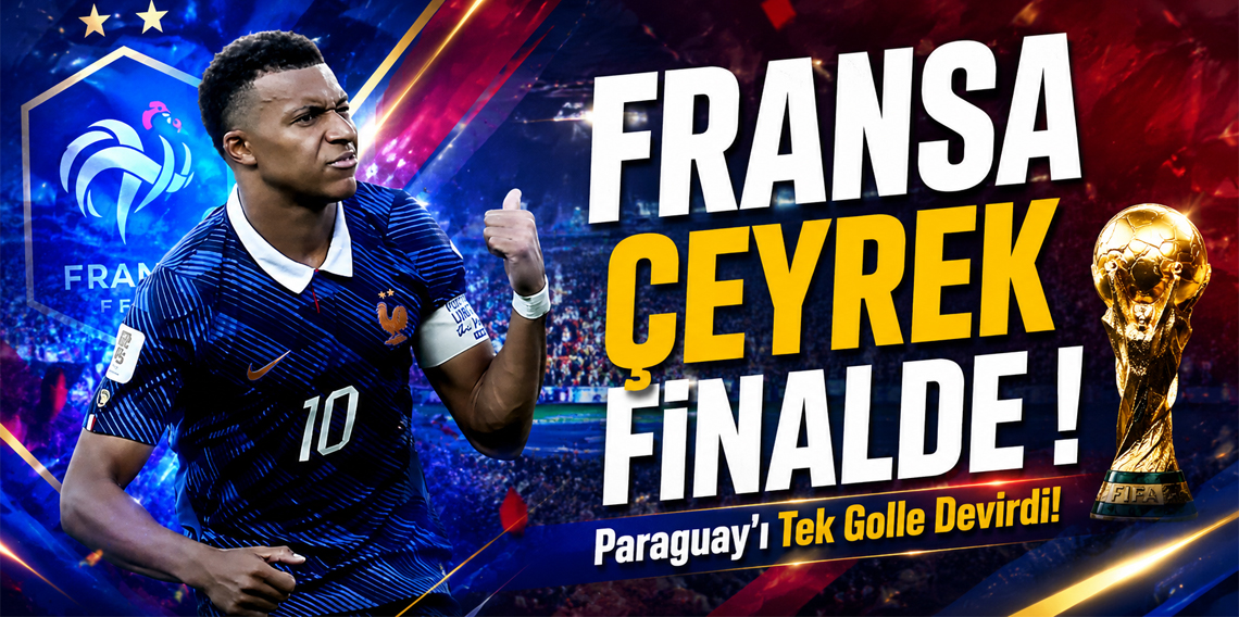Fransa çeyrek finalde