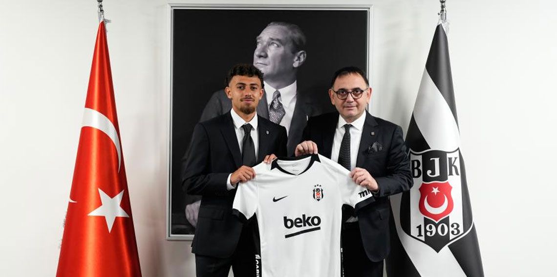 Beşiktaş, İlhan Fakılı ile 4 yıllık sözleşme imzaladı
