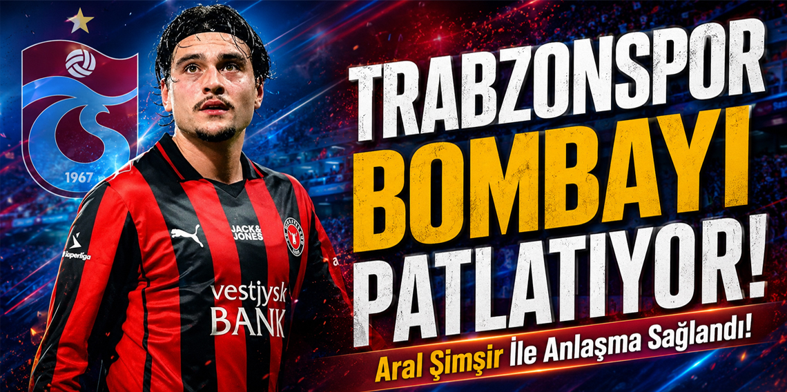 Trabzonspor'dan Bir Transfer Bombası Daha! Aral Şimşir İçin Geri Sayım Başladı